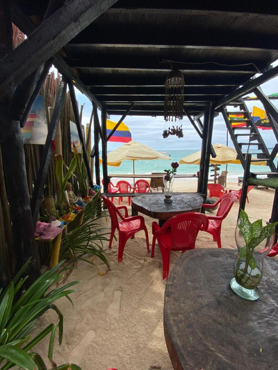 Tipiland Baru La Casa Del Mono Hotel Playa Blanca Eksteriør billede